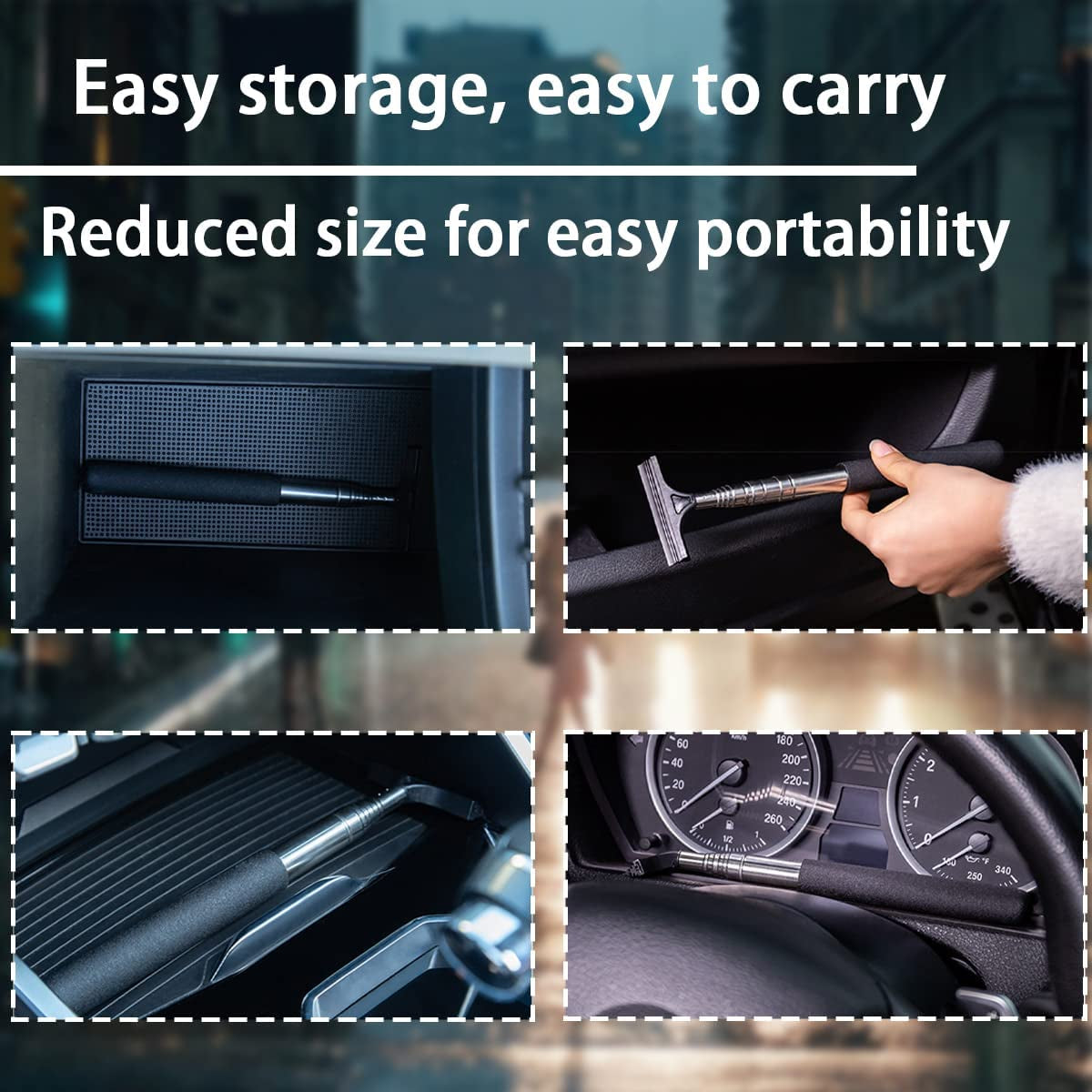 Side Mirror Glass Squeegee