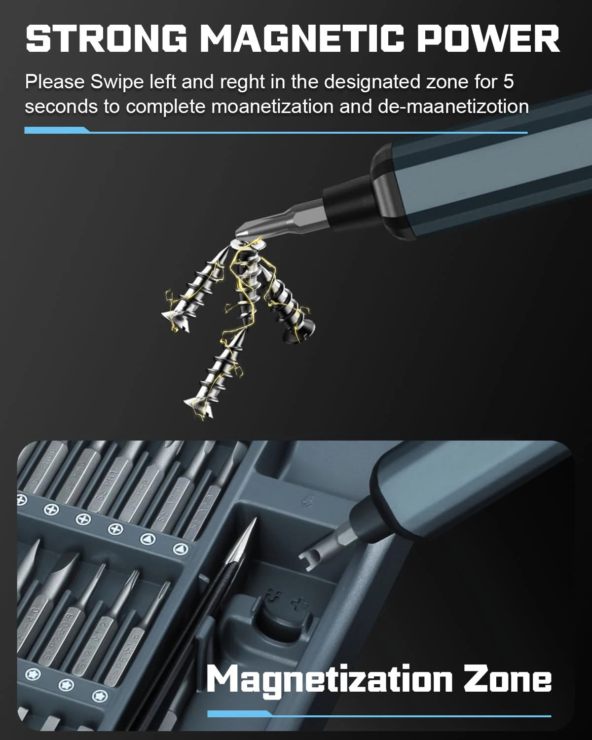 68 in 1 Electric Screwdriver Set 
