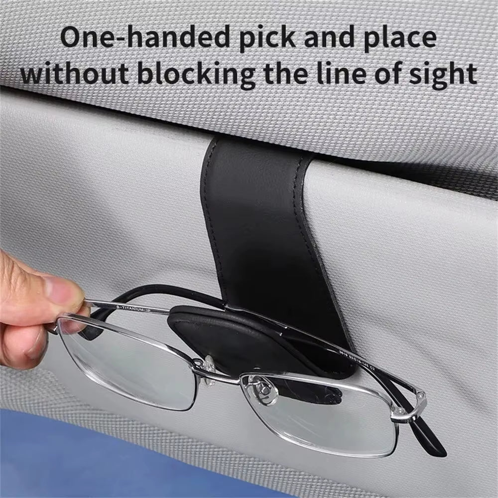 Universal Car Auto Sun Visor Eyeglass Hanger 