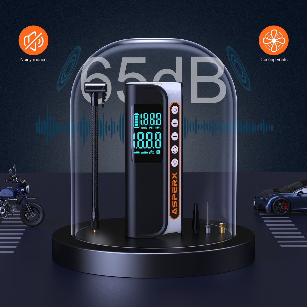 Electric Tire Inflator,Portable