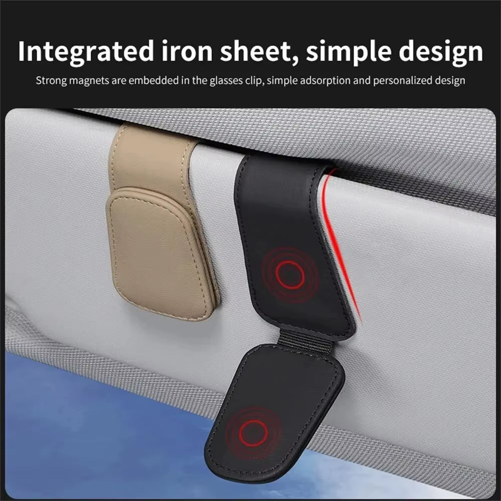 Universal Car Auto Sun Visor Eyeglass Hanger 
